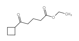 ETHYL 5-CYCLOBUTYL-5-OXOVALERATE结构式