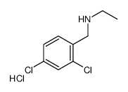 N-(2,4-DICHLOROBENZYL)ETHANEAMINE HYDROCHLORIDE结构式