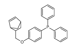 [4-(5-bicyclo[2.2.1]hept-2-enylmethoxy)phenyl]-diphenylphosphane Structure