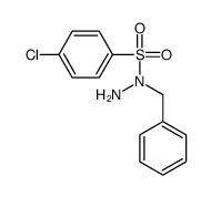 N-benzyl-4-chlorobenzenesulfonohydrazide结构式