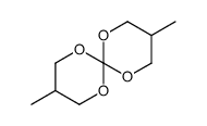 3,9-dimethyl-1,5,7,11-tetraoxaspiro[5.5]undecane Structure