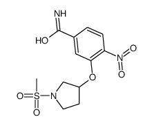 3-(1-methanesulfonyl-pyrrolidin-3-yloxy)-4-nitro-benzamide图片