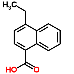4-Ethyl-1-naphthoic acid structure