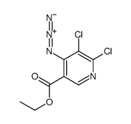 ethyl 4-azido-5,6-dichloropyridine-3-carboxylate结构式