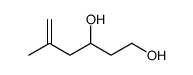 5-methylhex-5-ene-1,3-diol Structure