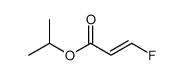 propan-2-yl 3-fluoroprop-2-enoate Structure