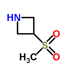 3-(Methylsulfonyl)azetidine structure