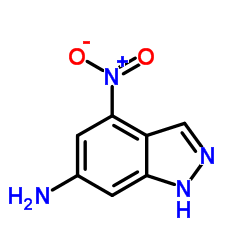 4-Nitro-1H-indazol-6-amine picture