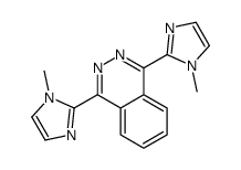 1,4-bis(1-methylimidazol-2-yl)phthalazine结构式