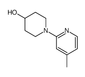 1-(4-methylpyridin-2-yl)piperidin-4-ol Structure