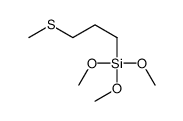 trimethoxy(3-methylsulfanylpropyl)silane Structure