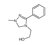 2-(2-methyl-5-phenyl-3H-1,2,4-triazol-4-yl)ethanol结构式