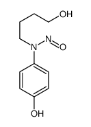 N-(4-hydroxybutyl)-N-(4-hydroxyphenyl)nitrous amide结构式