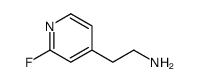 2-(2-fluoro-pyridin-4-yl)-ethylamine Structure