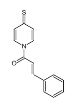 (E)-3-Phenyl-1-(4-thioxo-4H-pyridin-1-yl)-propenone Structure