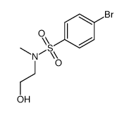 4-bromo-N-(2-hydroxyethyl)-N-methylbenzenesulfonamide Structure