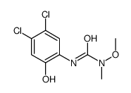 3-(4,5-dichloro-2-hydroxyphenyl)-1-methoxy-1-methylurea结构式