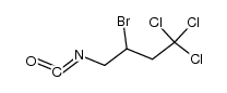 3-bromo-1,1,1-trichloro-4-isocyanato-butane Structure