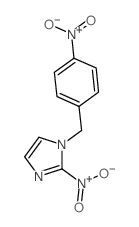 1H-Imidazole,2-nitro-1-[(4-nitrophenyl)methyl]- structure