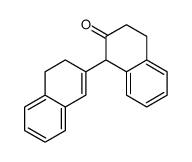 1-(3,4-dihydronaphthalen-2-yl)-3,4-dihydro-1H-naphthalen-2-one结构式
