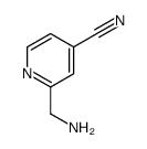 2-(aminomethyl)pyridine-4-carbonitrile Structure