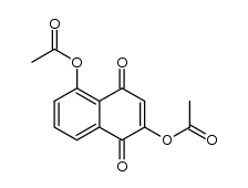 2,5-diacetoxy-[1,4]naphthoquinone Structure