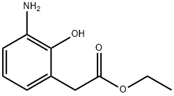 ethyl 2-(3-amino-2-hydroxyphenyl)acetate结构式