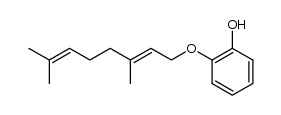 pyrocatechol-monogeranyl ether Structure