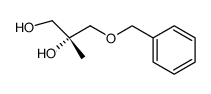 (2R)-2-methylpropane-1,2,3-triol monobenzyl ether结构式