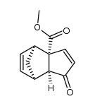 (3aS,4S,7R,7aS)-methyl 1-oxo-3a,4,7,7a-tetrahydro-1H-4,7-methanoindene-3a-carboxylate结构式