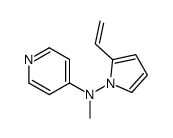 4-Pyridinamine,N-(2-ethenyl-1H-pyrrol-1-yl)-N-methyl-(9CI) structure