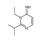 4(3H)-Pyrimidinimine,3-ethyl-2-(1-methylethyl)-(9CI)结构式