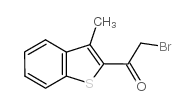 2-bromo-1-(5-chloro-3-methylbenzo[b]thiophen-2-yl)ethan-1-one Structure