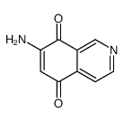 7-aminoisoquinoline-5,8-dione结构式