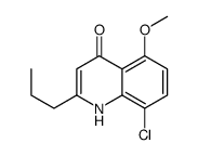 8-Chloro-4-hydroxy-5-methoxy-2-propylquinoline picture