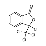 3-chloro-3-trichloromethyl-phthalide Structure