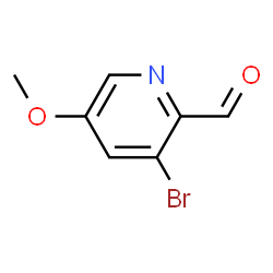3-Bromo-5-methoxypicolinaldehyde Structure