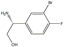 (2R)-2-AMINO-2-(3-BROMO-4-FLUOROPHENYL)ETHAN-1-OL structure