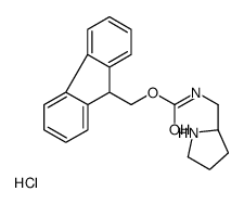 (S)-2-N-FMOC-AMINOMETHYLPYRROLIDINEHYDROCHLORIDE structure