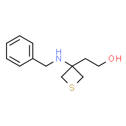 2-(3-(Benzylamino)thietan-3-yl)ethanol结构式