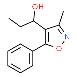 4-Isoxazolemethanol,-alpha--ethyl-3-methyl-5-phenyl-(9CI)结构式