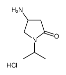 4-amino-1-propan-2-ylpyrrolidin-2-one,hydrochloride结构式