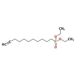 Diethyl 10-undecyn-1-ylphosphonate Structure