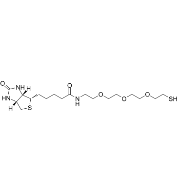 Biotin-PEG3-SH结构式