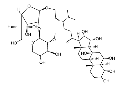 crossasteroside P2结构式