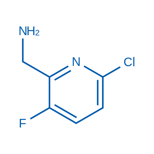 (6-Chloro-3-fluoropyridin-2-yl)methanamine picture