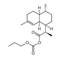 (3R)-dihydroarteannuin B acid propyl carbonate Structure