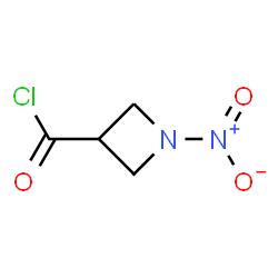 3-Azetidinecarbonyl chloride, 1-nitro- (9CI)结构式