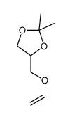 4-(ethenoxymethyl)-2,2-dimethyl-1,3-dioxolane结构式