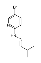 5-bromo-2-(2-(2-methylpropylidene)hydrazinyl)pyridine结构式